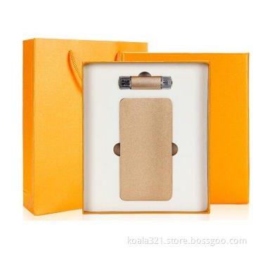 Promotional Gift Set 2 in 1 Corporate Gift Set with Power Bank 10000mAh